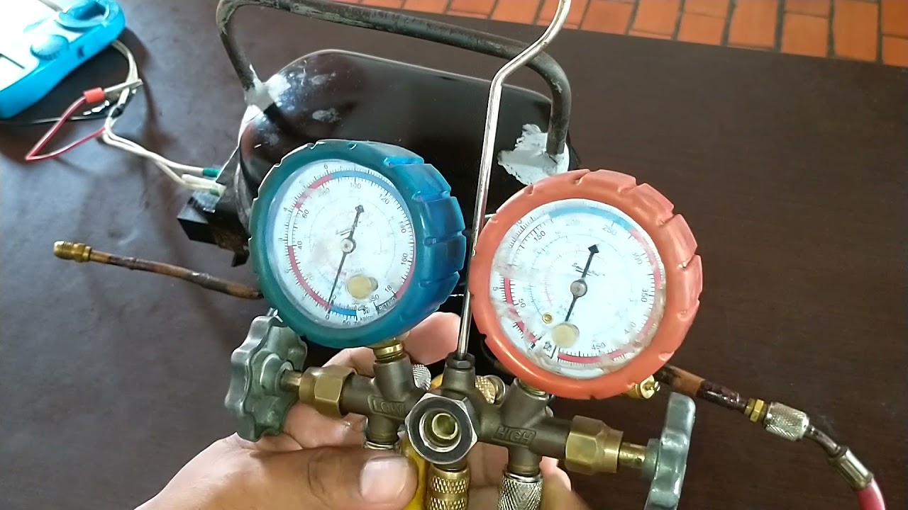 Cómo probar la compresión de un compresor facil y rápido.