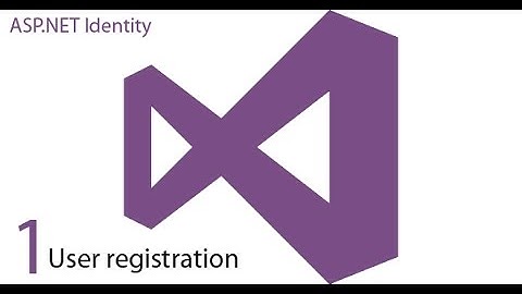 ASP.NET MVC 5 & identity : USER ACCOUNT CREATION.
