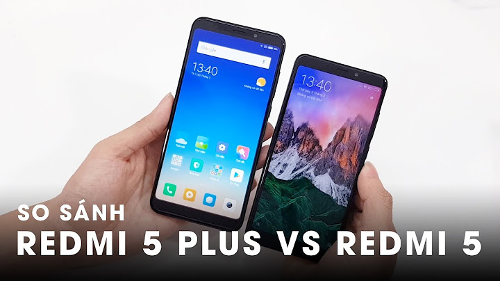 Xiaomi redmi 5 so sánh giá