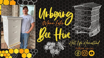 Unboxing Mann Lake Bee Hive #Unboxingbeehive #mannlake #beehive