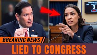 AOC HUMILIATED as Rubio Reveals Damning Email — Even Fellow Democrats Turn