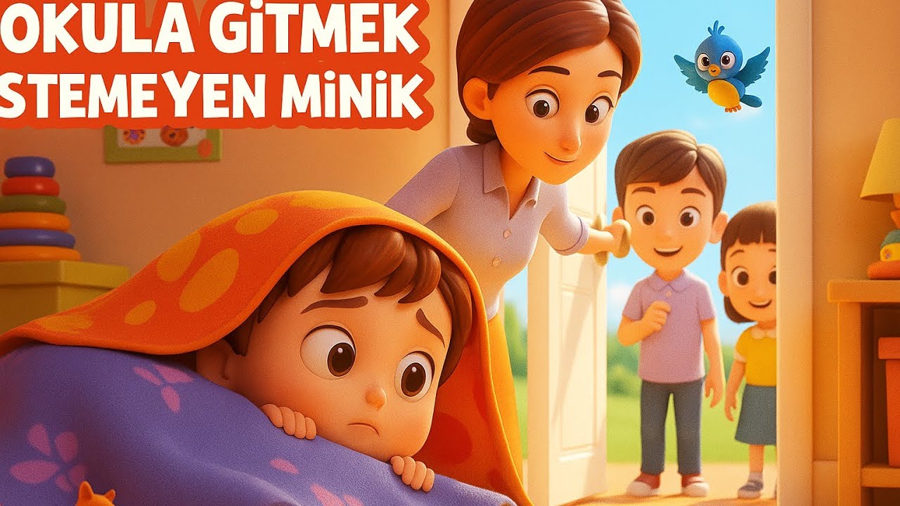Okula Gitmek İstemeyen Minik Eğitici Masallar Hikayeler 