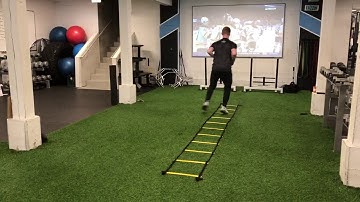 Ladder Drill (Icky Shuffle Backwards) - PTA Performance Spokane