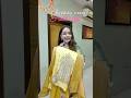‘Haldi function’ special kurta sets 🫶💕 #ytshorts #nishitabhadoriya #myntrahaul #haldifunction