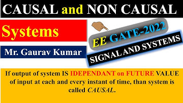 Lecture-19 Causal & Non Causal System Signal and Systems EE/ECE