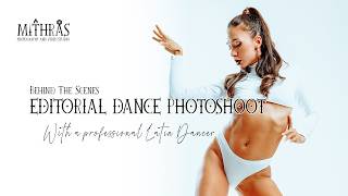 EDITORIAL DANCE PHOTOSHOOT | Behind The Scenes | High key lighting setup with a pro Latin dancer