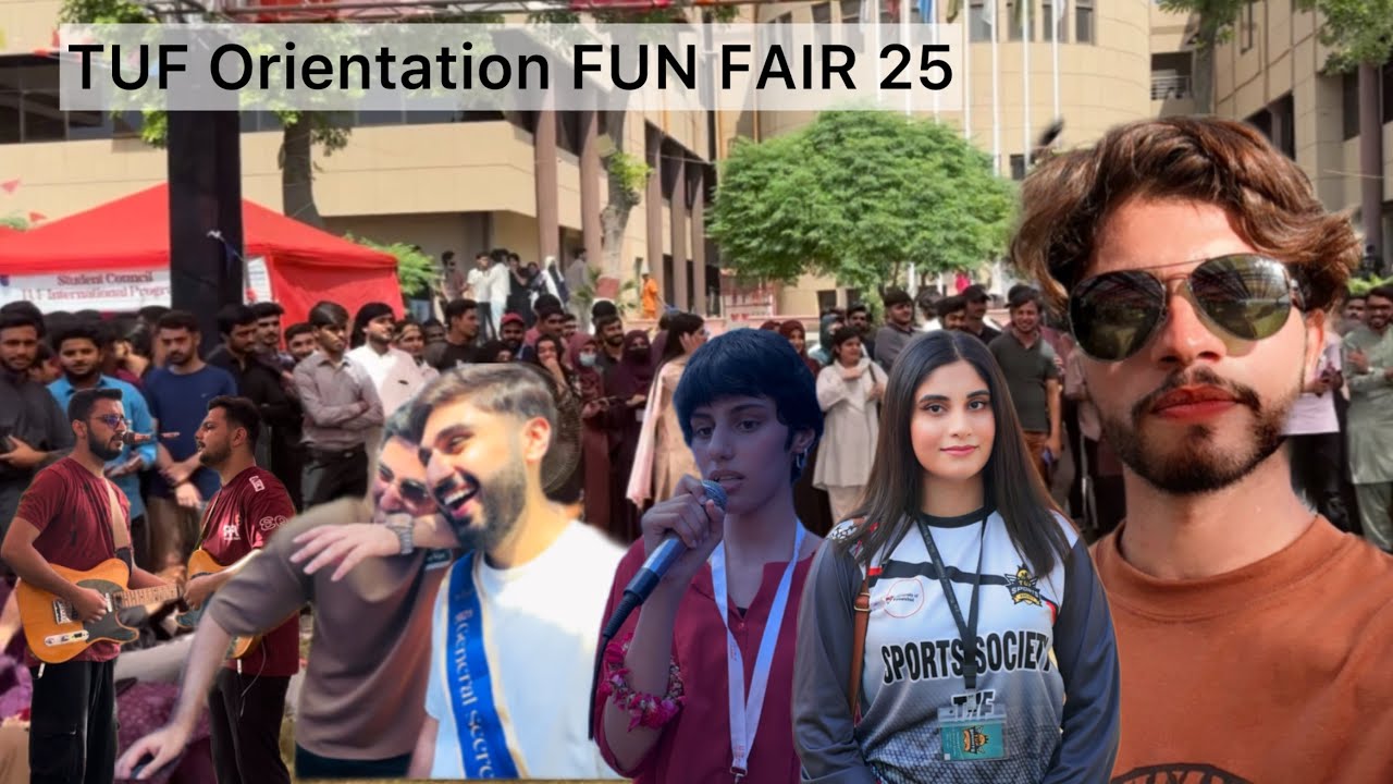 TUF ORIENTATION FUN FAIRS 2025 / SOME HIGHLIGHTS / MINI CAPTURES/ TUF 