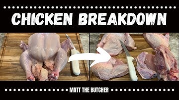 How to Break Down a CHICKEN // Matt the Butcher