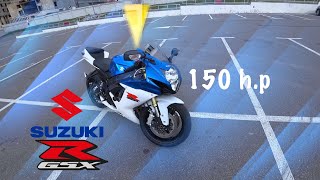 Тест-Драйв SUZUKI GSX-R 750. Мини обзор. Советы новичкам.