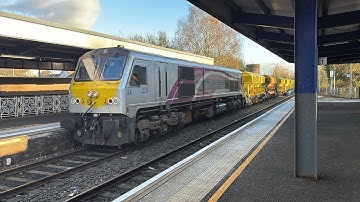 *RARE* IÉ 201 Loco 228 with Ballast Hoppers  at Ballymena 