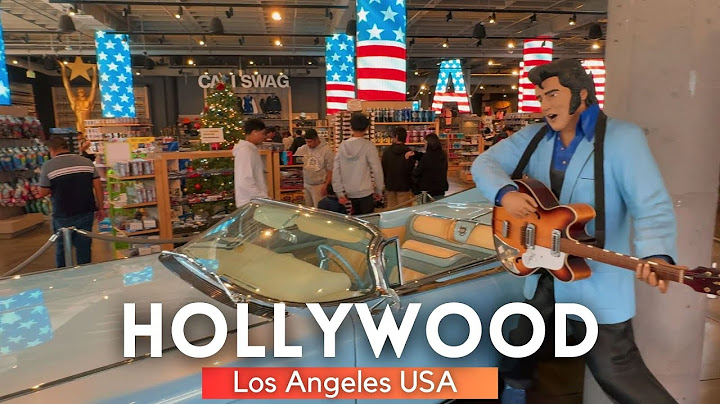HOLLYWOOD Walk of Fame Los Angeles USA 2024 4K |  Walking Hollywood Boulevard Tour USA