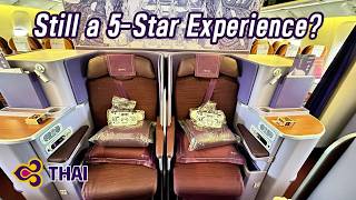 FLIGHT REVIEW | THAI AIRWAYS Business Class | Royal Silk Business Class | Lounge