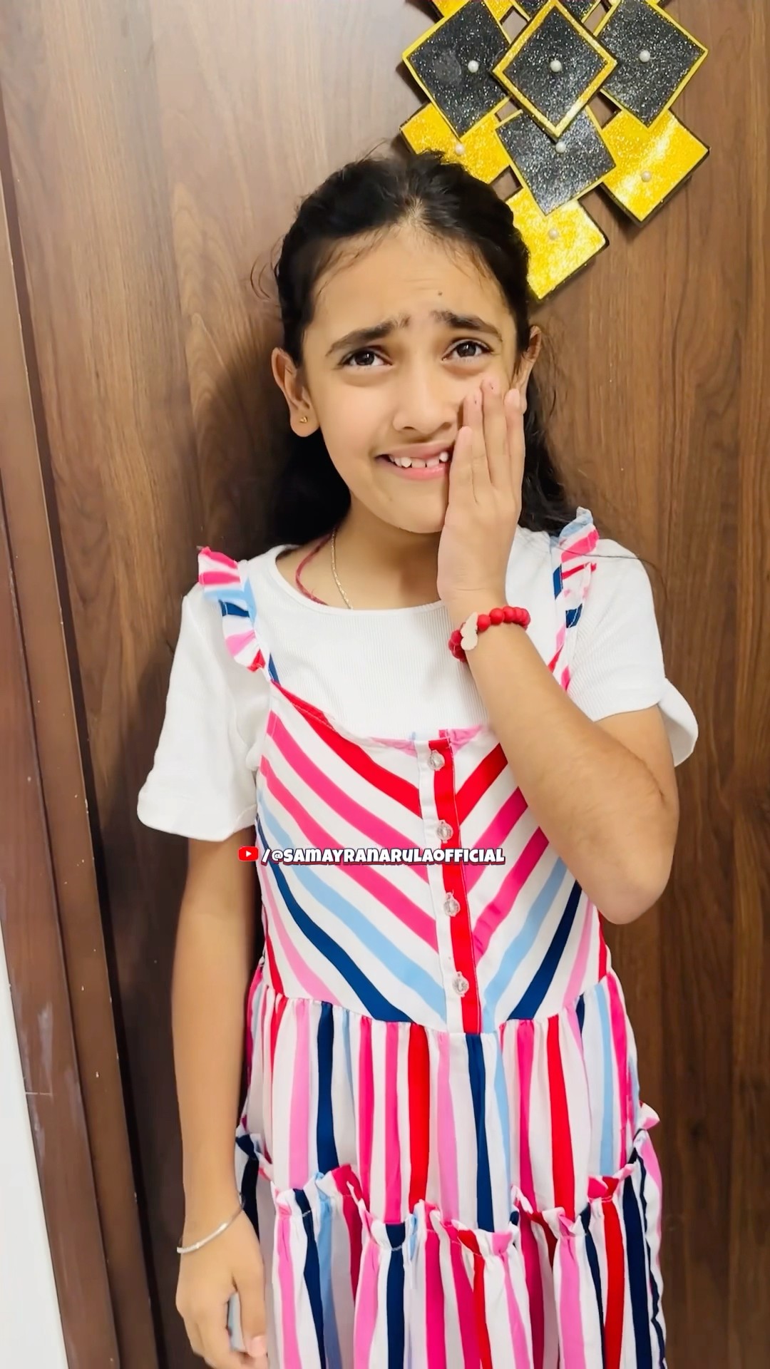 Samayra ko kutta jhulne nhi de rha??? #shorts #samayranarula #viralvideo