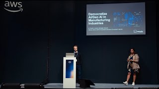Hannover Messe 2024: Democratizing AI-enhanced industrial applications with Mendix & Amazon Bedrock