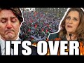 Massive F*CK TRUDEAU Protest ERUPTS In Canada