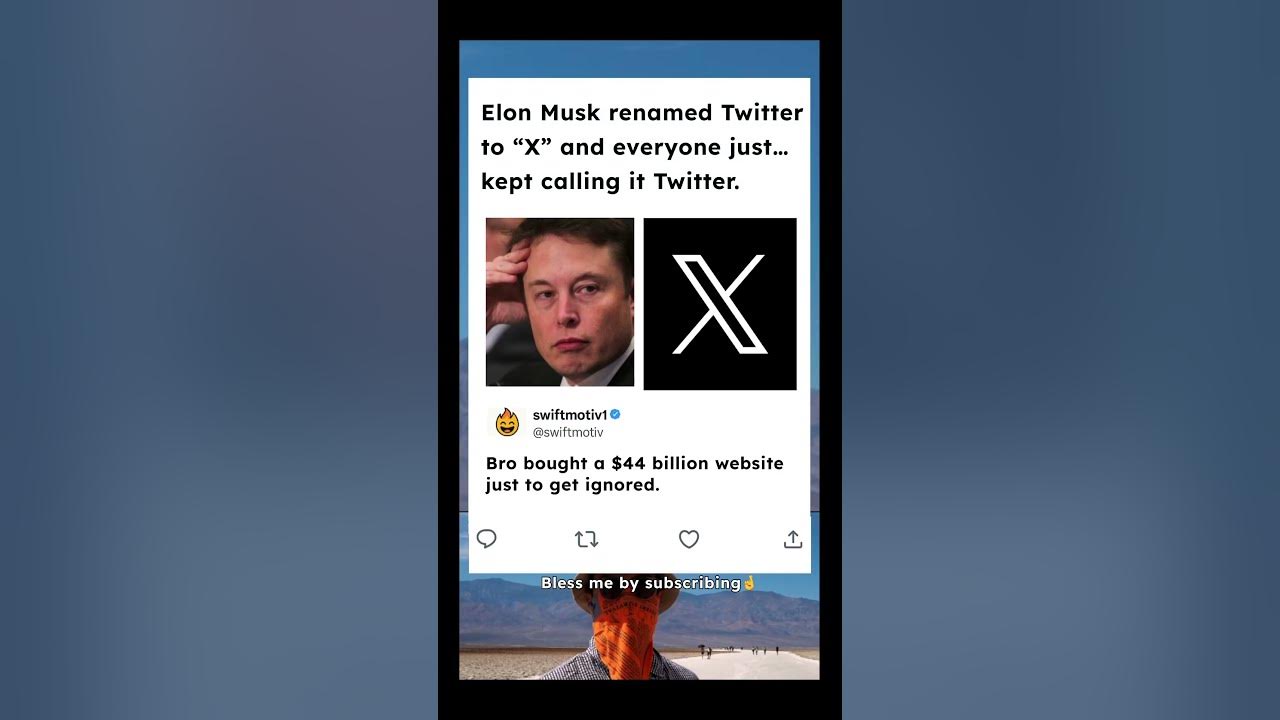 Elon Musk renamed Twitter to “X” and everyone just… kept calling it