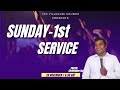 SUNDAY 1ST SERVICE | 20/11/2022 | Pr. CHRISTOPHER RAJ | IPC VILLUKURI |