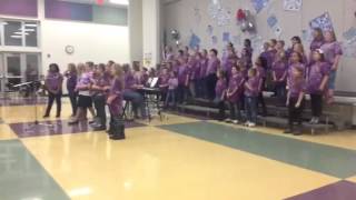 Carson choir and families