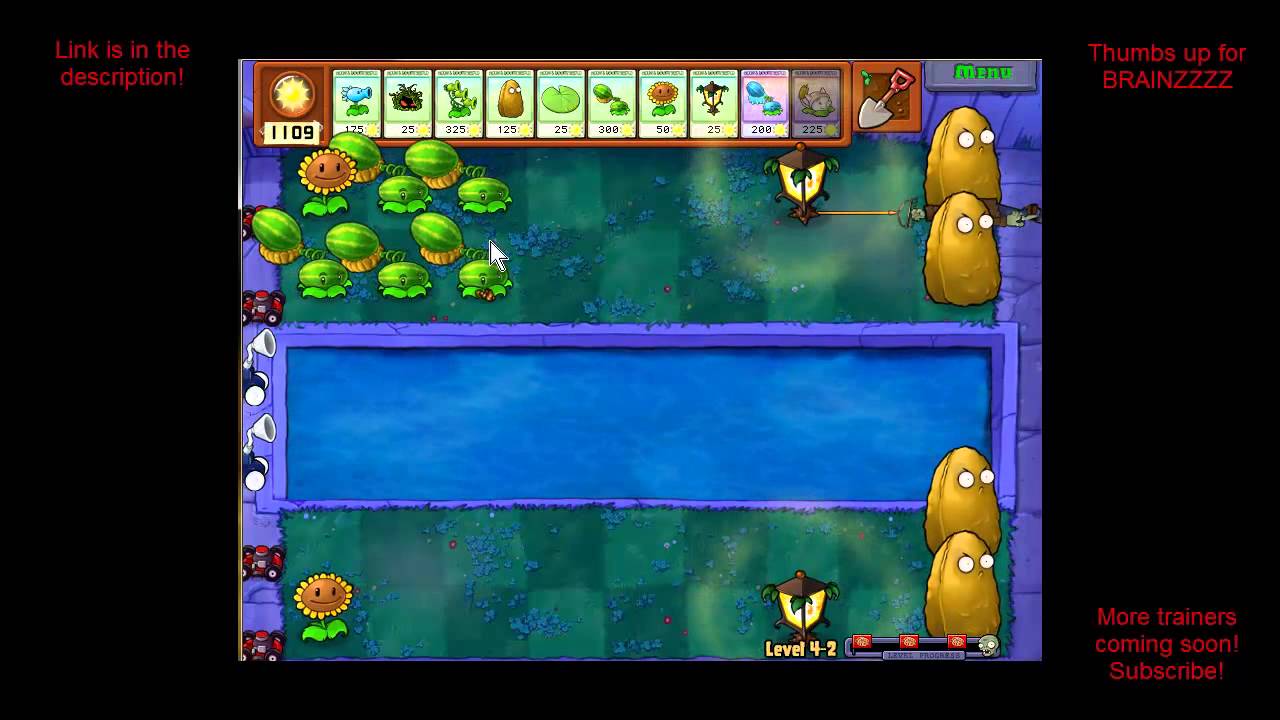 Plants VS Zombies +9 Trainer! NO SURVEYS + DOWNLOAD LINK YouTube