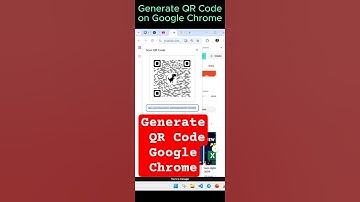 Chrome Trick: Create QR Codes Without Any Tools!