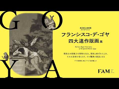 フランシスコ・デ・ゴヤ 四大連作版画展 - YouTube