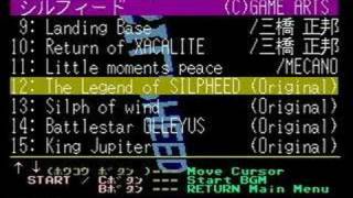 Game Basic for Sega Saturn - GBSS CD - Silpheed Track 12