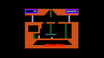 Panama Joe (1984) 128k AY music version Walkthrough + Review, ZX Spectrum