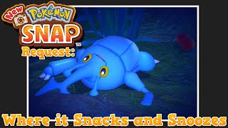 New Pokemon Snap: Where it Snacks and Snoozes Request