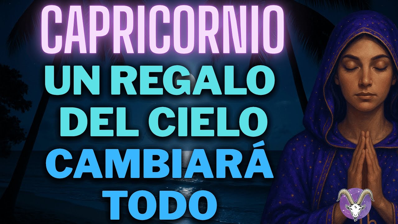 ♑️CAPRICORNIO💥BRUTAL LO QUE LLEGA A TU VIDA😱DEL CIELO CAE UN REGALO DE ABUNDANCIA✨QUE NI IMAGINAS💫
