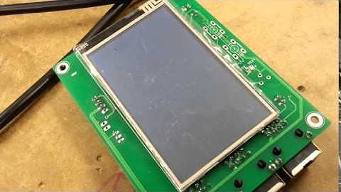 LCD write speed testing. HX8352. STM8S