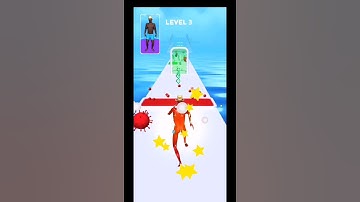 DNA Run ☠️💀 NEW SKIN 2 / Gameplay Tutorial (Android, iOS) Level 3,4 DR3D7L (part-3)