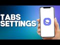 How to Find Tabs Settings on Samsung Internet Browser image