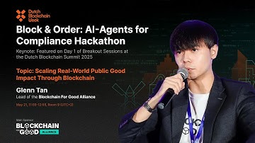 Live from Dutch Blockchain Week: Blockchain for Good Alliance Takes You Inside the Event