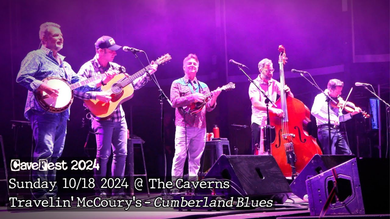 CaveFest 2024 - Travelin' McCourys - Cumberland Blues at The Caverns in TN (Sunday 10.13.24)