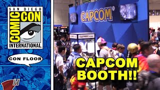 Monster Hunter Iceborne DLC Demo Play:  Capcom Comic Con Booth w/Resident Evil Game SDCC Comicon