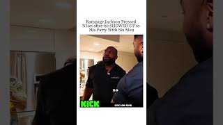 Rampage Jackson Pressed N3on after he SHOWED UP to His Party With Six Men #n3on #shorts #viral #fyp