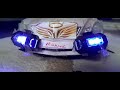 majestic blue led car far