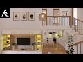 Adorable 3bedroom lofttype small house design idea 7x8 meters only