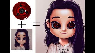 CREATE SHARINGAN EYES IN PHOTOSHOP UNDER 1 MIN screenshot 4
