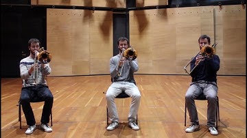 RIDE OF THE VALKYRIES (CANONICAL VERSION) FOR THREE TROMBONES