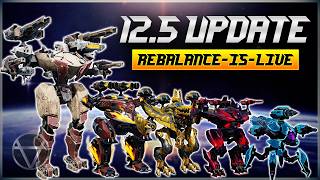 Information 12.5 Rebalance is LIVE Now – Let’s Try Some Of NERFS | War Robots Guide