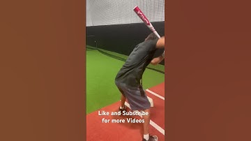Working on Driving the Ball using the Aaron Judge Drill #baseball #grind