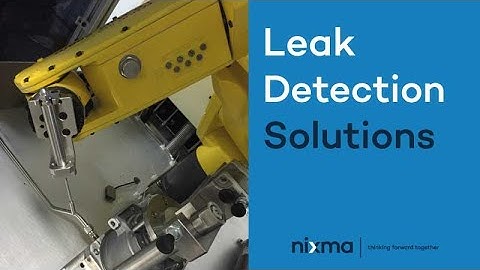 Leak Detection Solutions - NIXMA