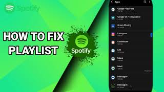 How To Fix Playlist On Spotify Music And Podcasts App screenshot 2