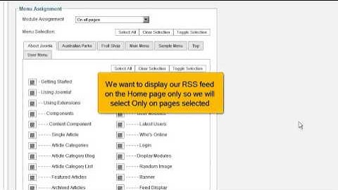 How to create a RSS feed using your Joomla content | FastDot Cloud Hosting
