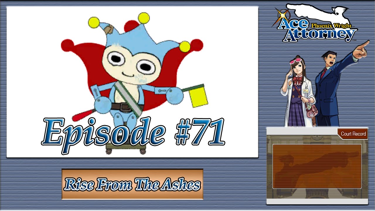 Phoenix Wright Ace Attorney The Blue Bad Jar Ema Implication Episode 71 Youtube