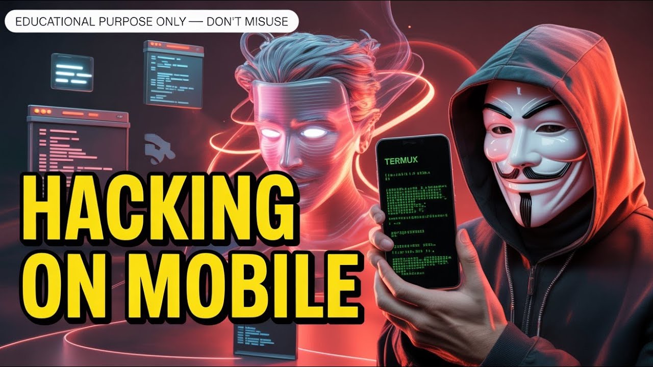 How Hacker  Used Termux On Mobile in Cyber Security & Ethical hacking || Education Purpose only || 💻