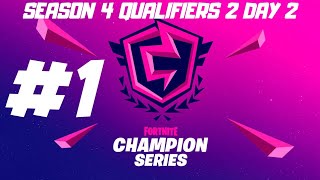 Fortnite Champion Series C2 S4 Qualifiers 2 Day 2 - Game 1 of 6