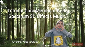 Cara Membuat Audio Spectrum 3D Effects Music | KineMaster