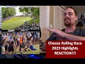American Reacts | Cheese Rolling Race in Gloucestershire 2023 Highlights | Reaction